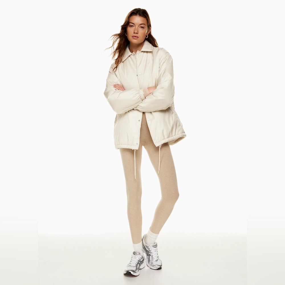 ARITZIA Tna Coaches Jacket Oversized vegan-down puffer jacket